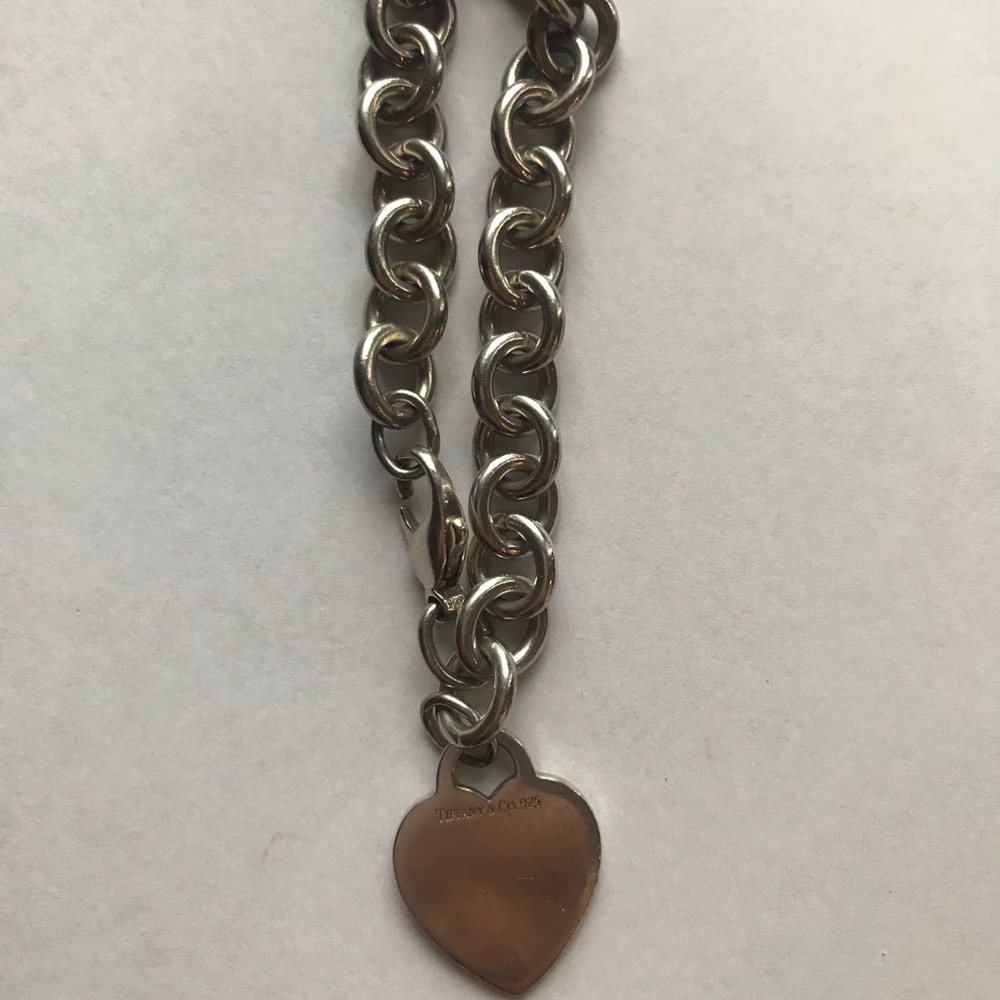 Tiffany & Co Heart Tag Charm Bracelet